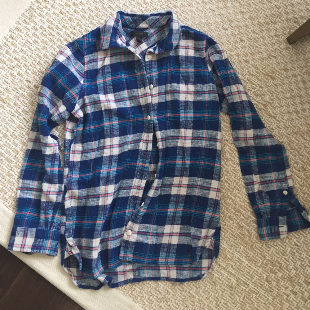 Jcrew plaid shirt